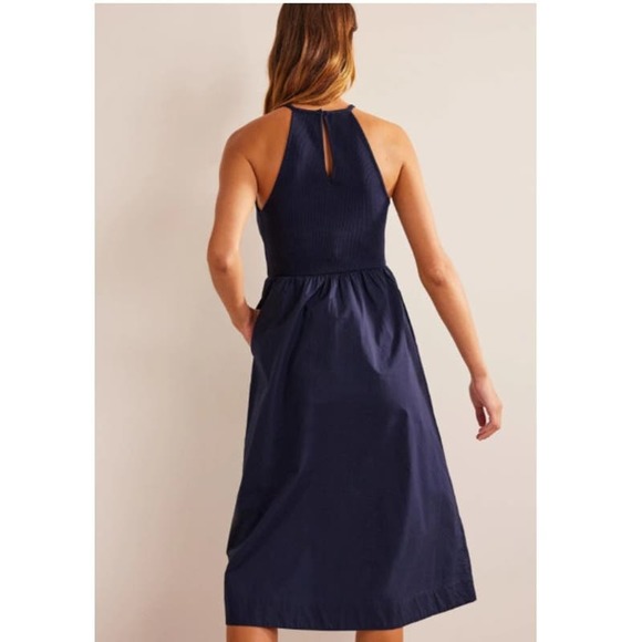Boden Navy Midi Dress - Picture 3 of 7